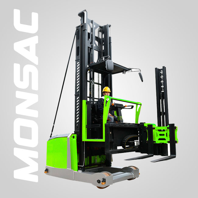 apilador electrico de 2.5 toneladas personas suben