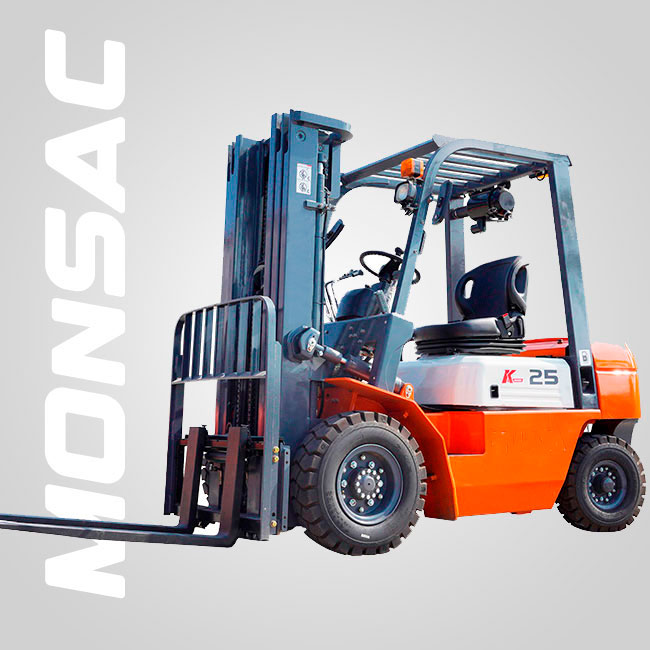 montacargas diesel de 2.5 toneladas
